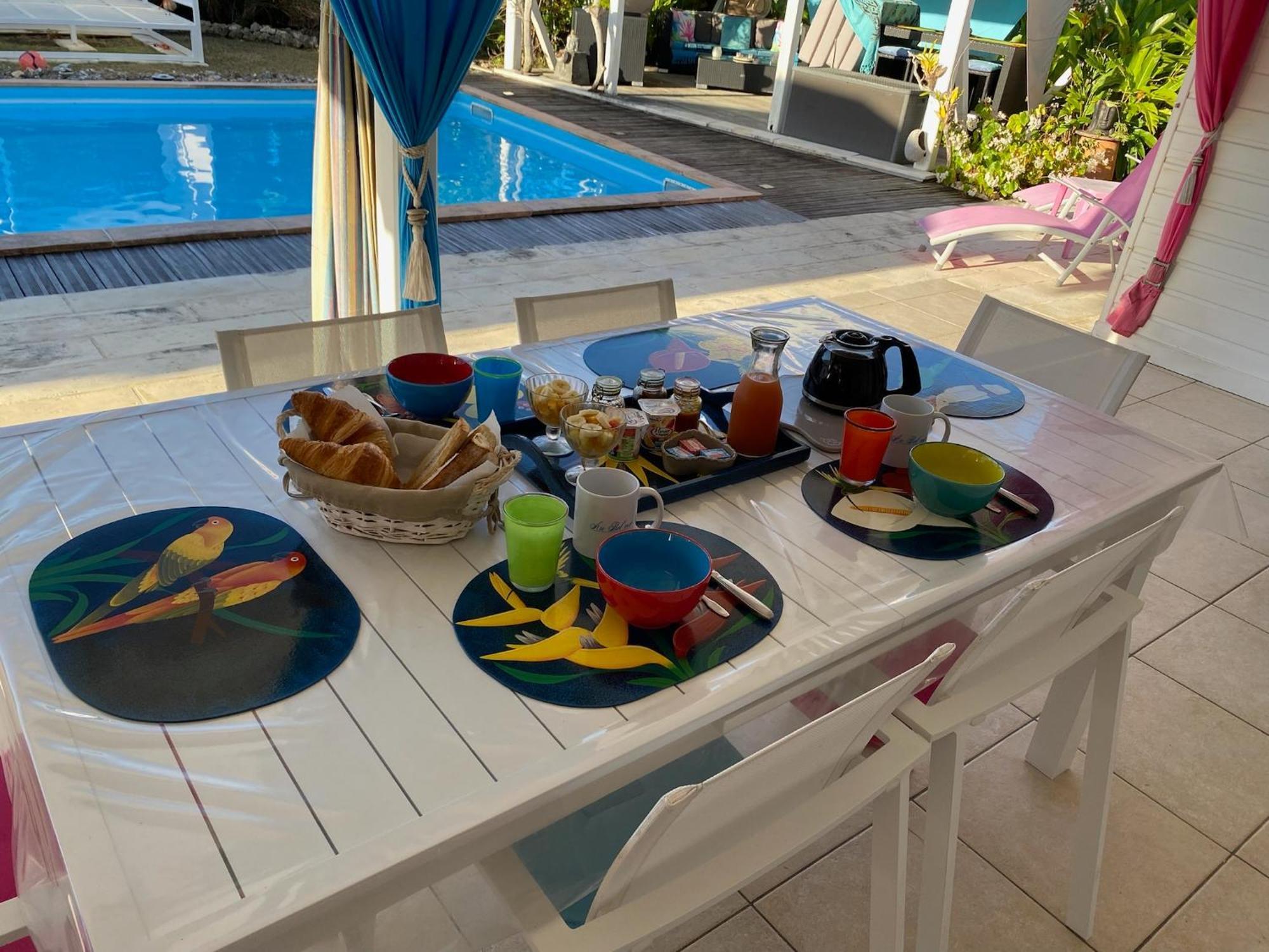 Au Bel'Vue Chez Sandrine "Gite & Chambre D'Hotes" Le Moule Kültér fotó